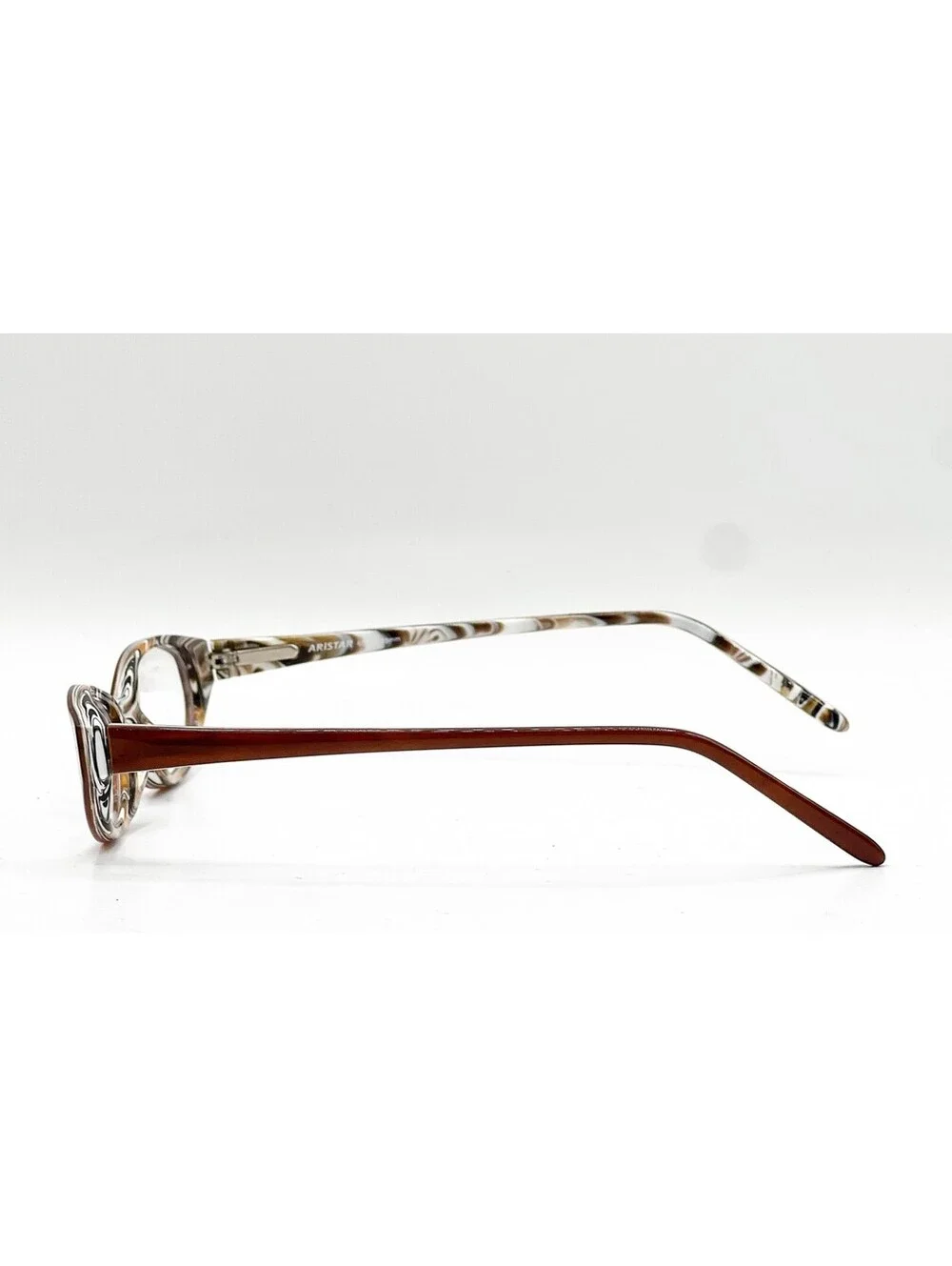 Aristar 6974 535 Brown Authentic Eyeglasses 46-16-135